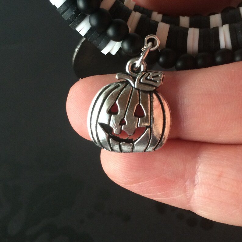 Jack Skellington Bracelet Nightmare Before Christmas Pumpkin Etsy