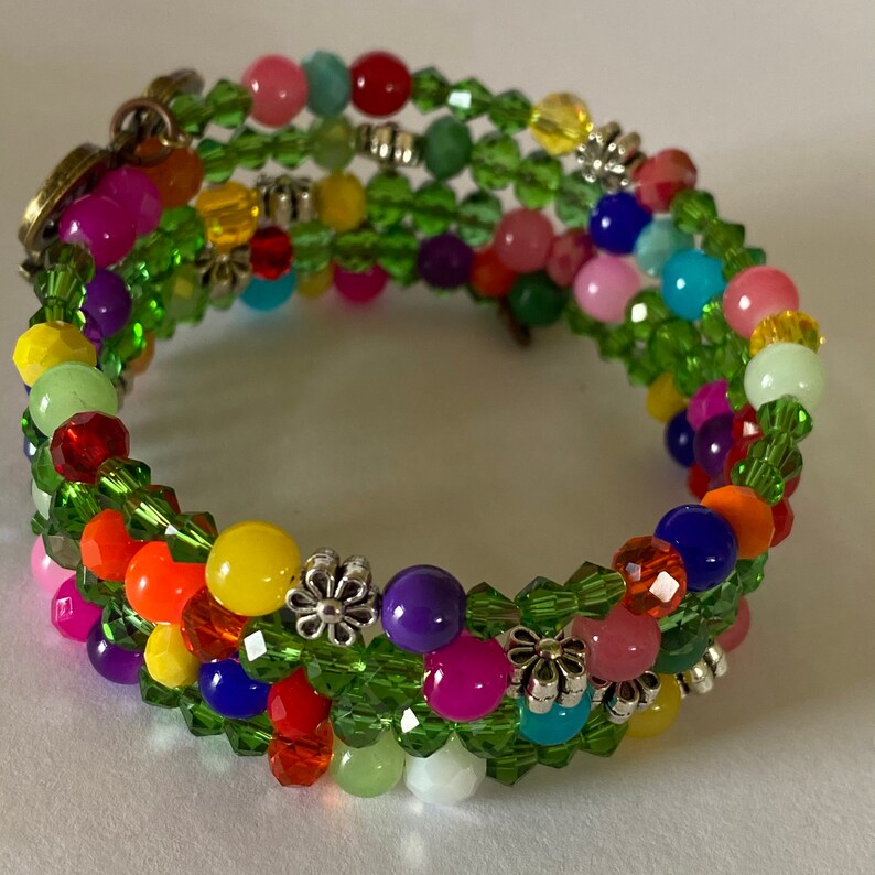 Disney/'s Flower and Garden Festival Bracelet Disney Floral Spring Bracelet Mickey Bracelet Disney Wrap Bracelet Disney Floral Bracelet