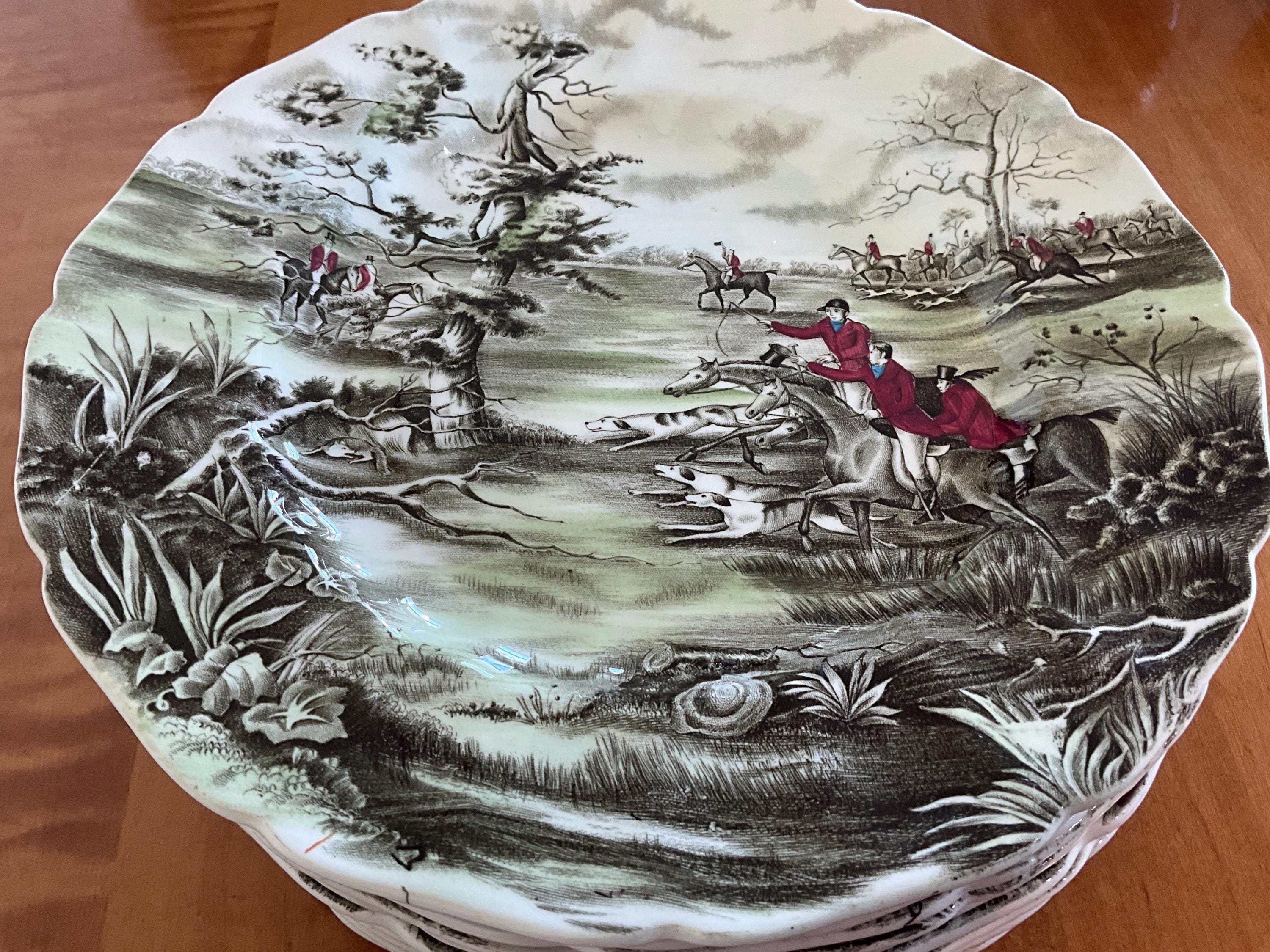 Vintage Horse Dinner Ware Set - Etsy