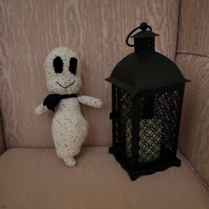 Crocheted Ghost Amigurumi