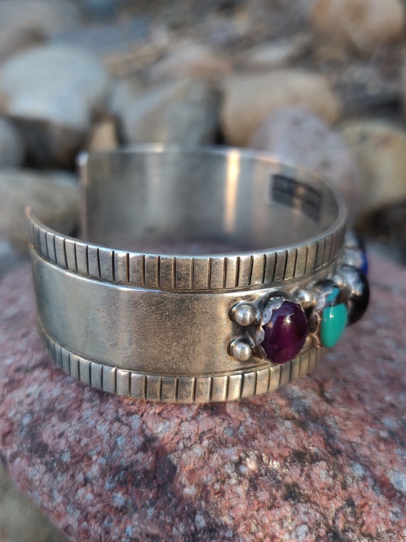 Breathtaking Bracelet With Multiple Colored Stone… - image 4