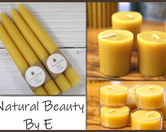 Assorted Beeswax Candles