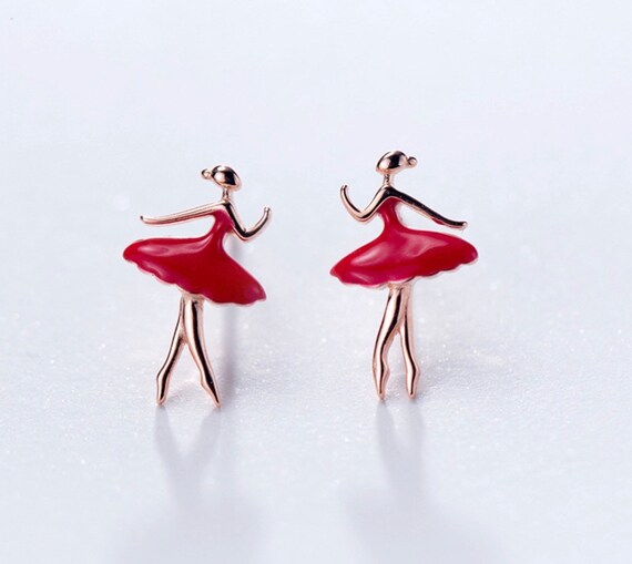 Ballet earrings clearance