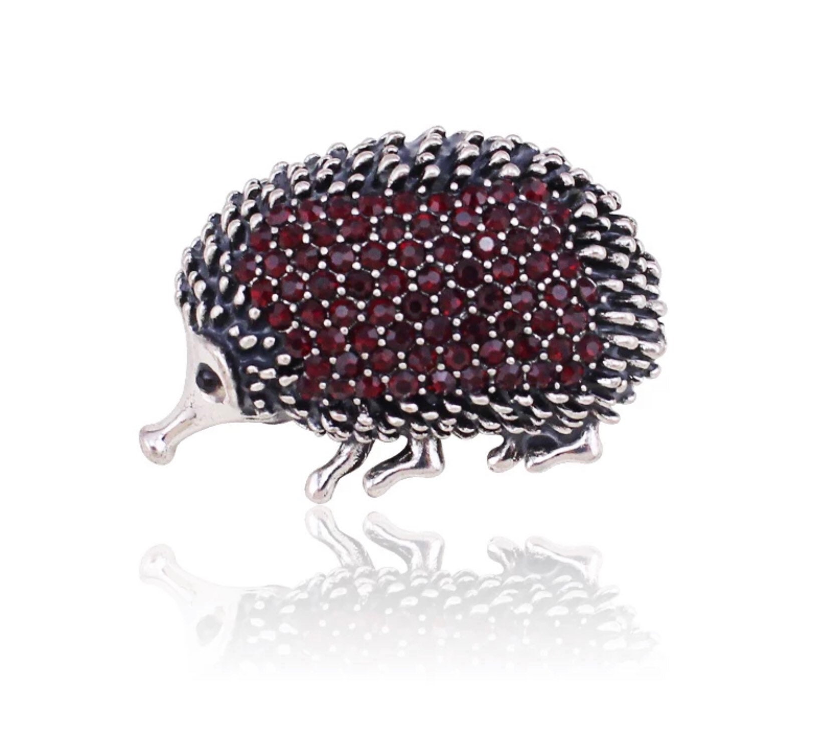 Hedgehog Brooch Hedgehog Jewellery Gift for Hedgehog Lovers Etsy UK