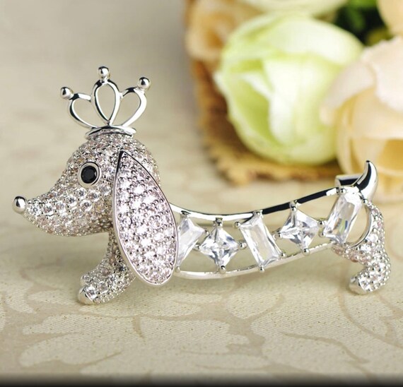 Dachshund brooches and pins deals
