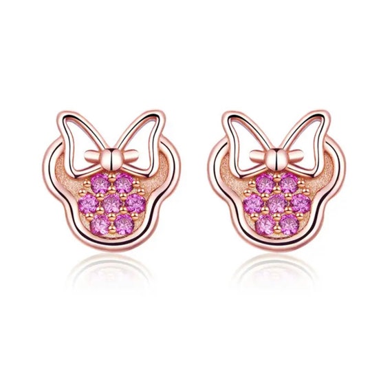 Disney Rebecca Hook Earrings - Minnie Mouse Icon - Hoops