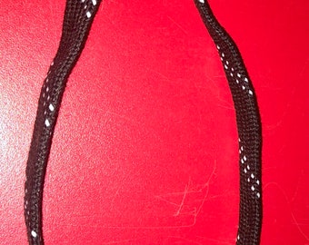 Hockey lace mask lanyard