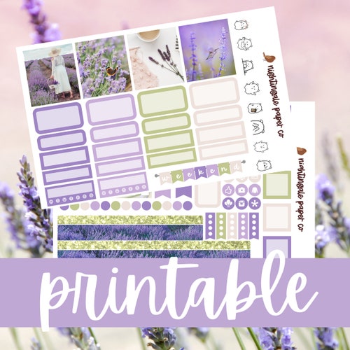 Printable Hobonichi Cousin Weekly Planner Stickers Cricut - Etsy