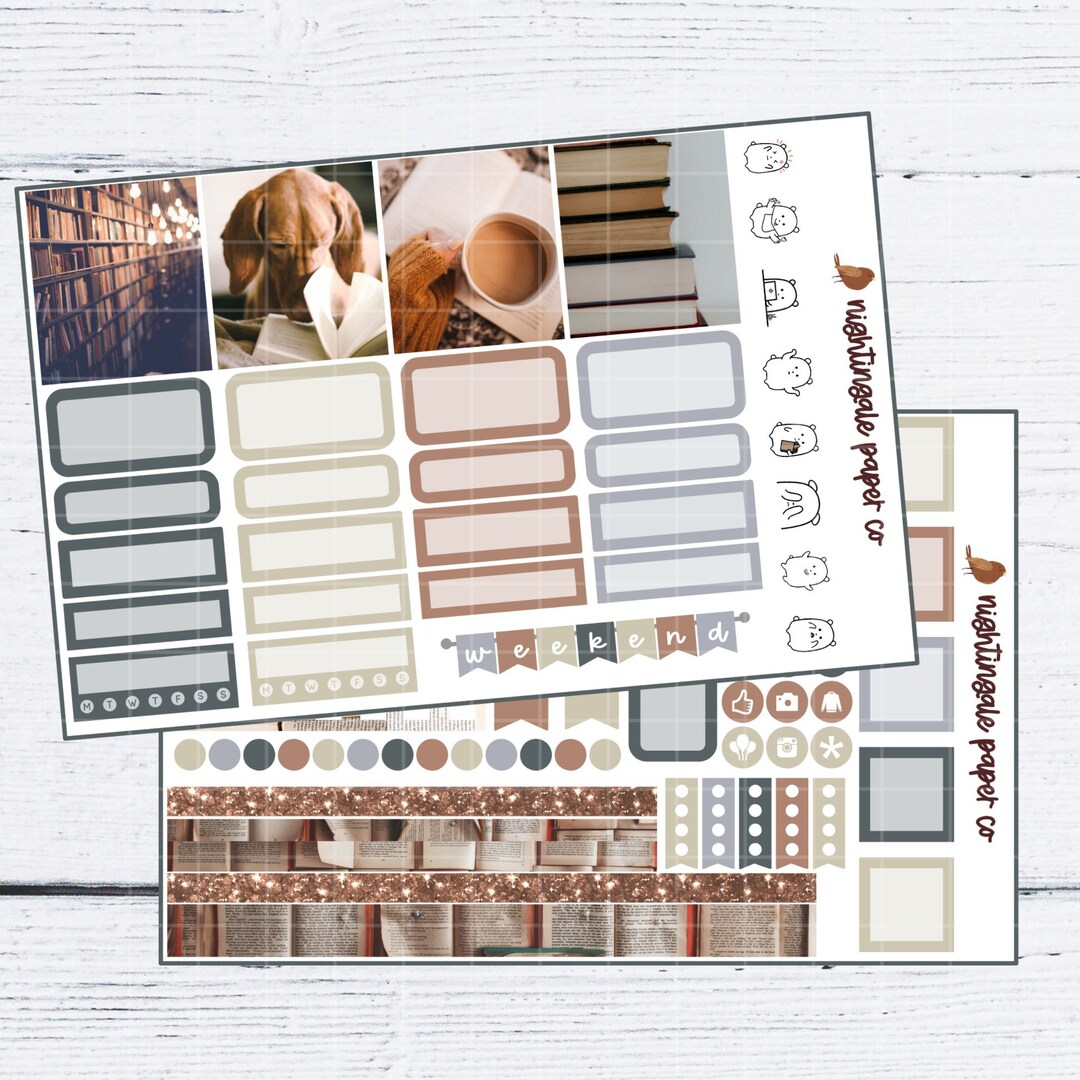 Hobonichi Cousin Weekly Kit Hobonichi Cousin Stickers - Etsy