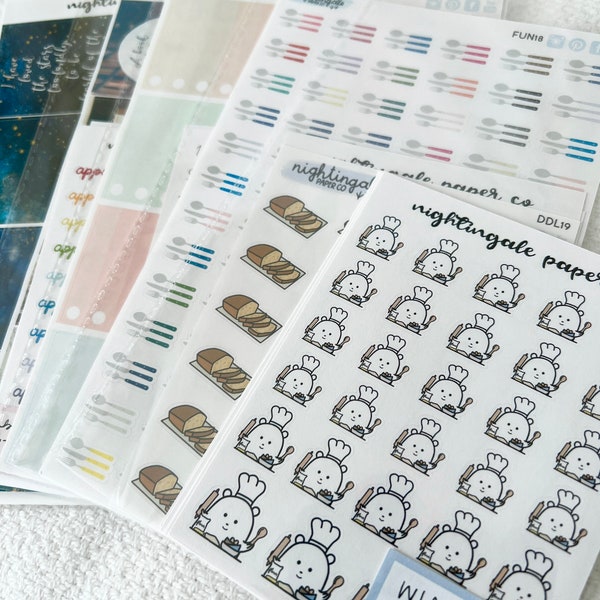 Planner Stickers Grab Bag • Planner Stickers Mystery Grab Bag • Oops Sticker Pack • Planner Stickers Sale • Journal Stickers