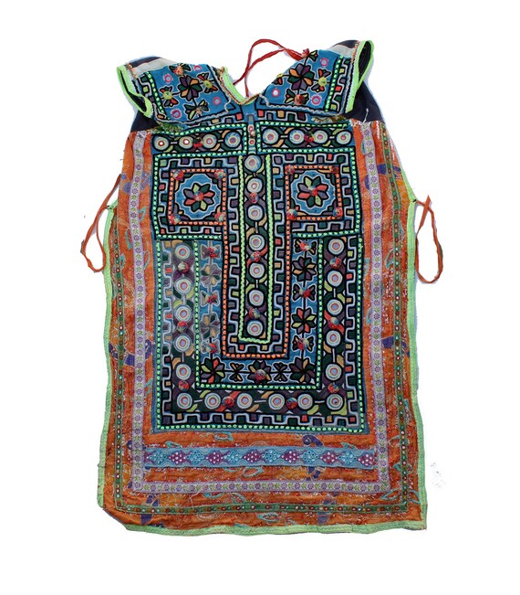 Indian Handmade Banjara Yoke Mirror Work Banjara D