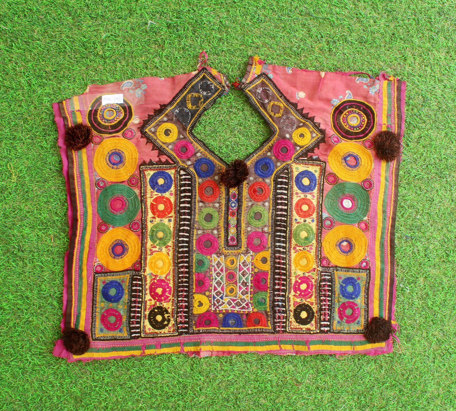 Neck Yoke Vintage Yoke Vintage Yoke Hand Embroidered Etsy