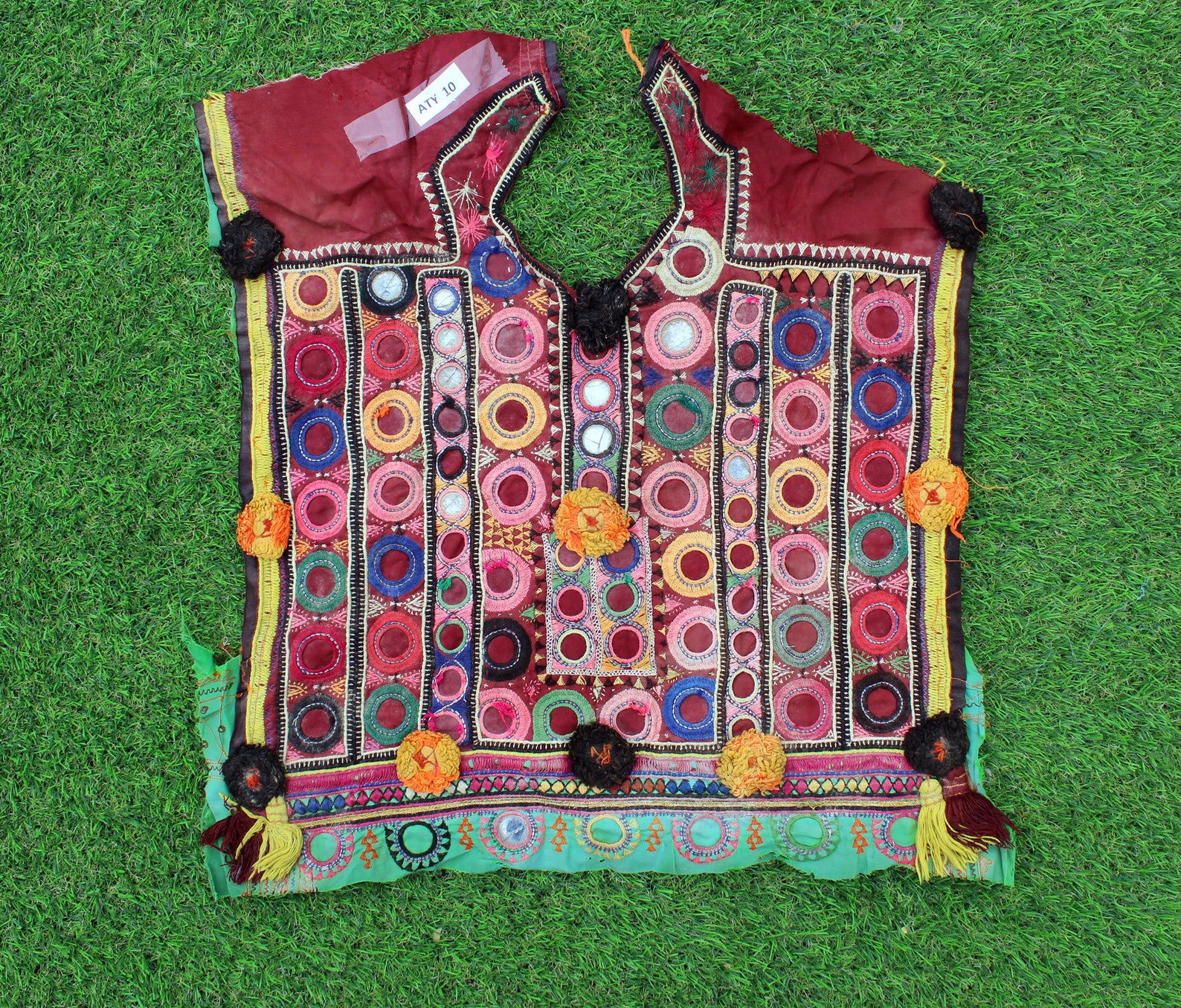 Banjara Embroidery Patch Kutch Rabari Handmade Needle Work Art Etsy