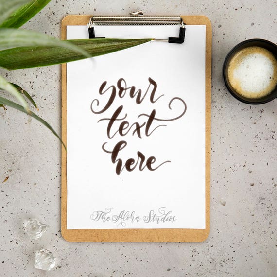 Download Instagram Lettering Mockup Ipad Lettering Mockup Simple Etsy