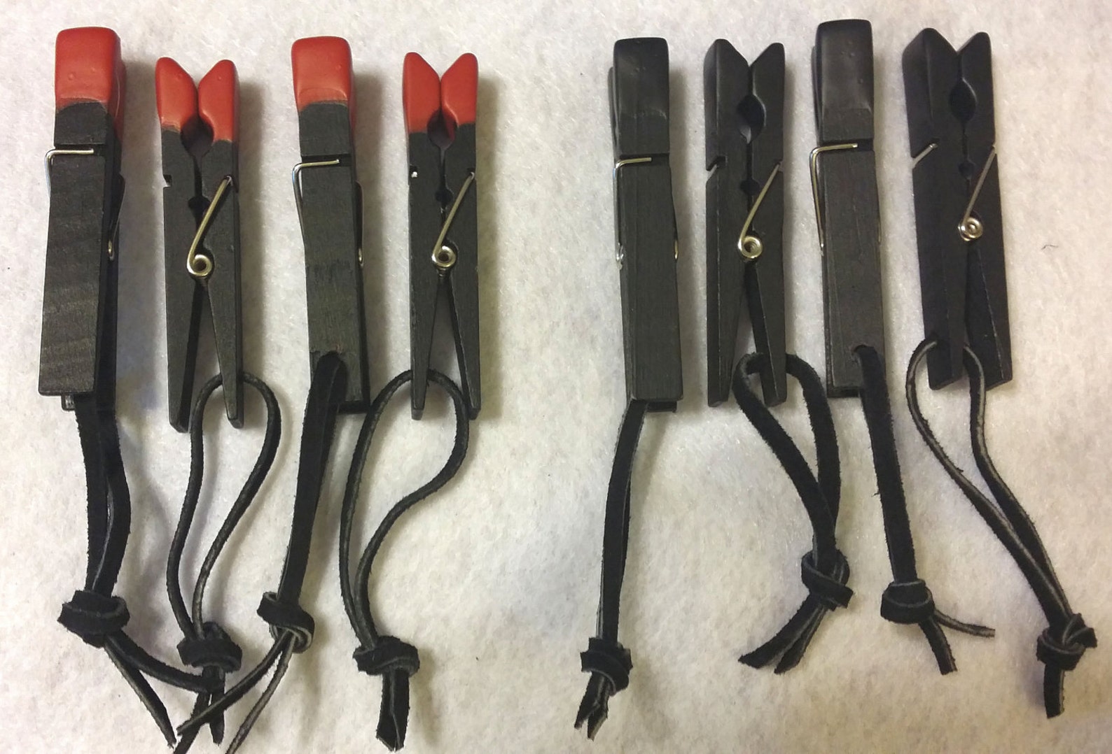 The Perfect Clothespin Nipple Clamps Ouch set of 4 Regular Etsy