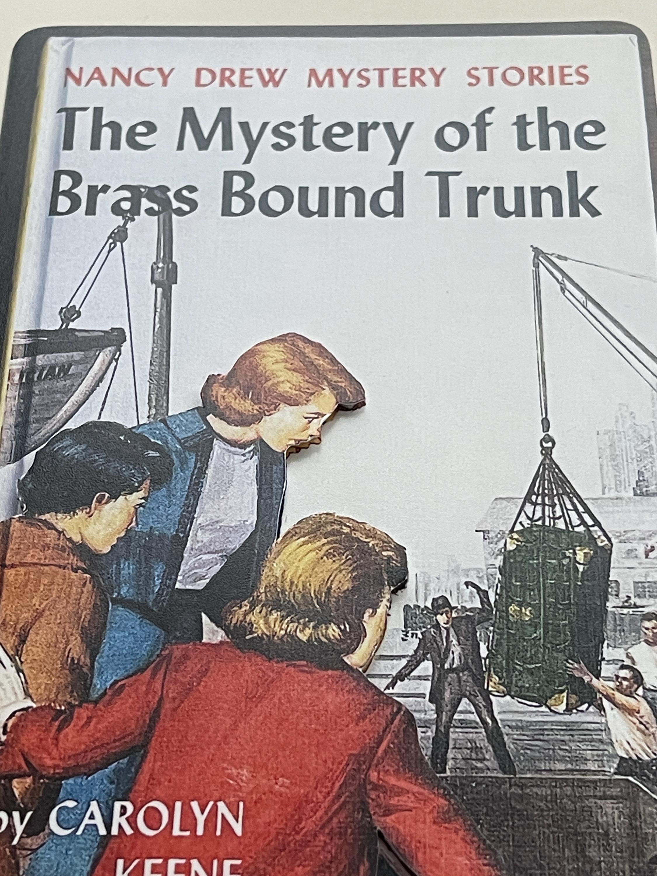 Nancy Drew - the Mystery of the Brass Bound Trunk 3D Layered Greeting ...