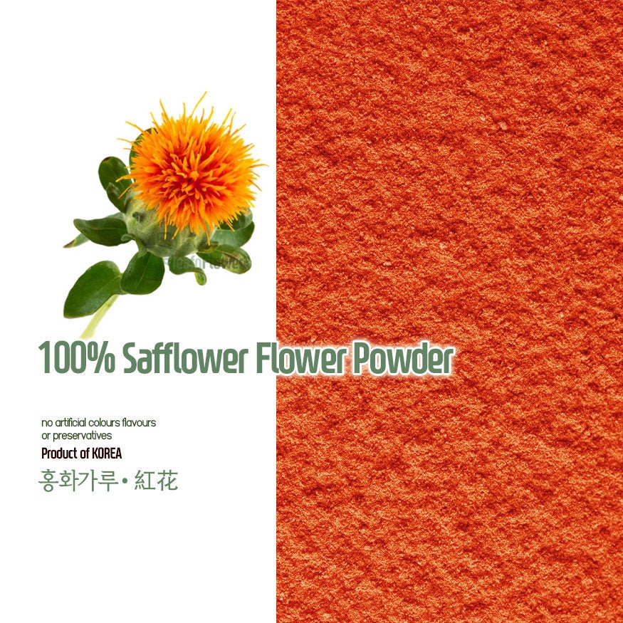 100 Natural DYE Safflower Powder 4oz Etsy