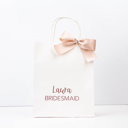 Custom Gift Bags Wedding Gift Bag Personalized Gift Bag Etsy