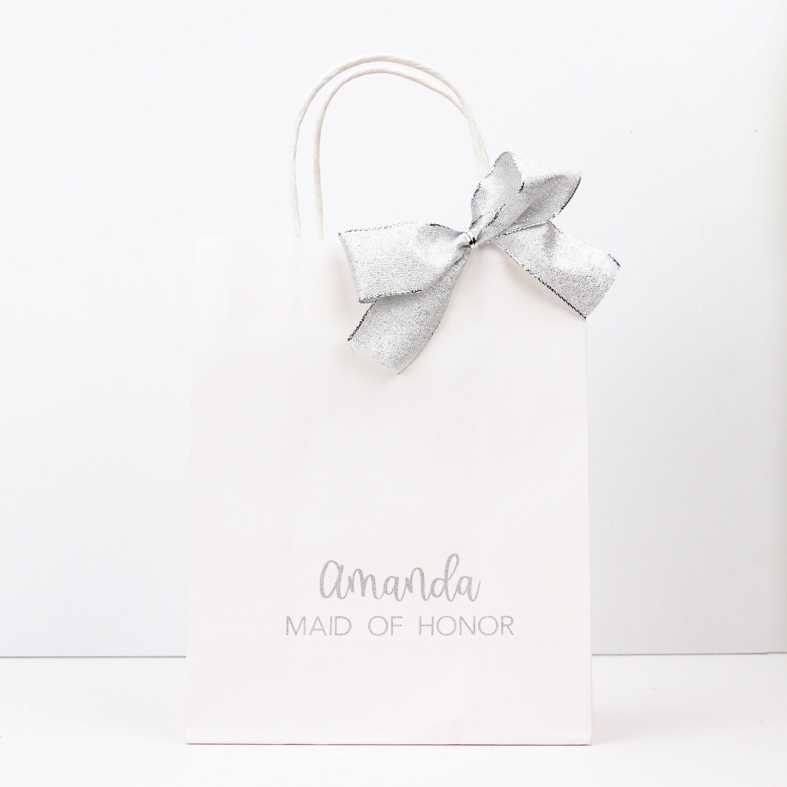 Personalized Gift Bag Custom Bridal Party Bags Etsy