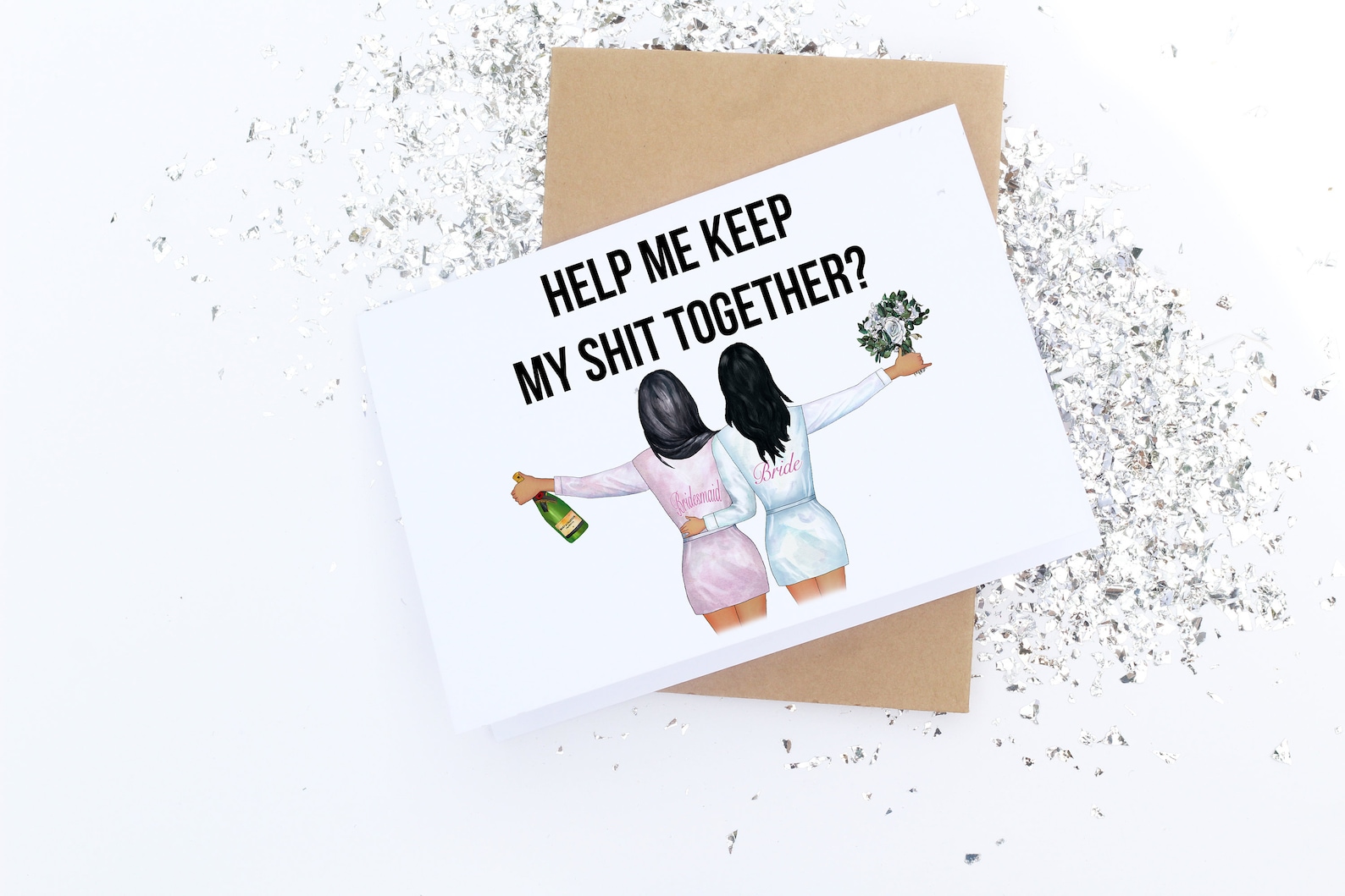 Help Me Keep My Shit Together Will You Be My Bridesmaid I - Etsy