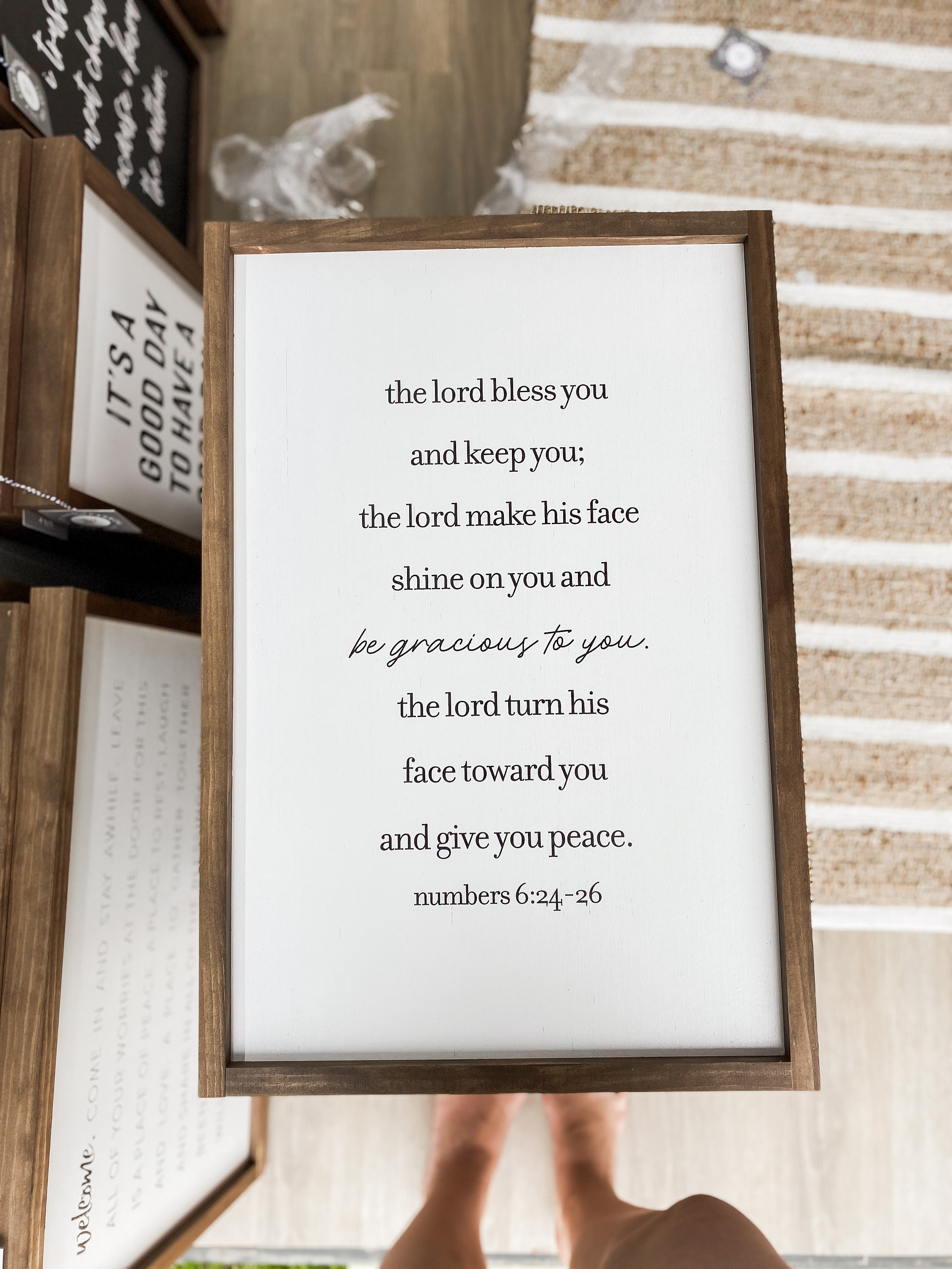 The Lord Bless You and Keep You the Lord Make His Face Shine on You and ...