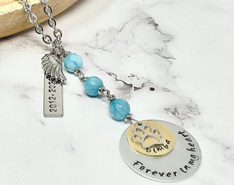 Car REAR VIEW MIRROR Charm Hanging Cat Dog Pet Engraved Personalized Custom Stamped Auto Hanger Dangler Ornament Gift