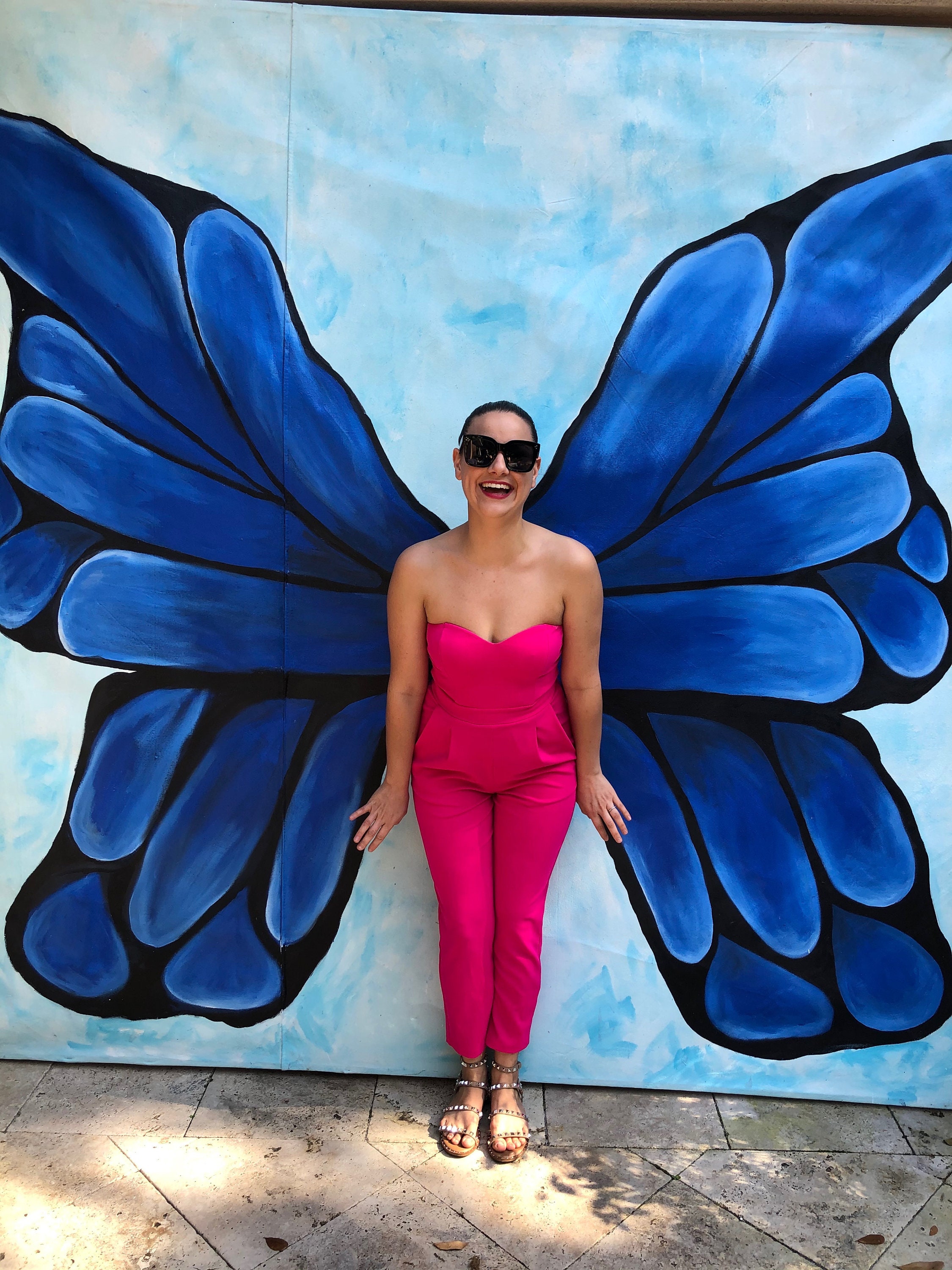 Wing Wall Canvas Mural for Rent in Florida Etsy