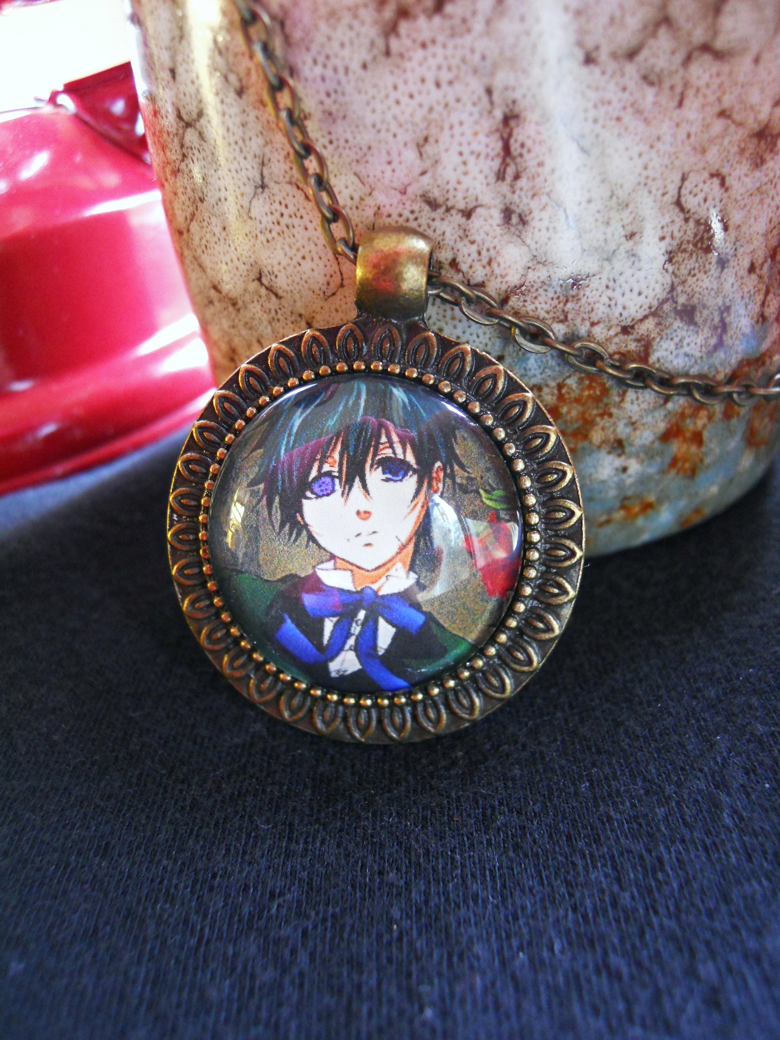 Collana Anime Con Ciondolo Dado – Lega Sicura E Atossica, Catena Da 60 Cm, Design Unico Per Un Look Alternativo E Giovanile