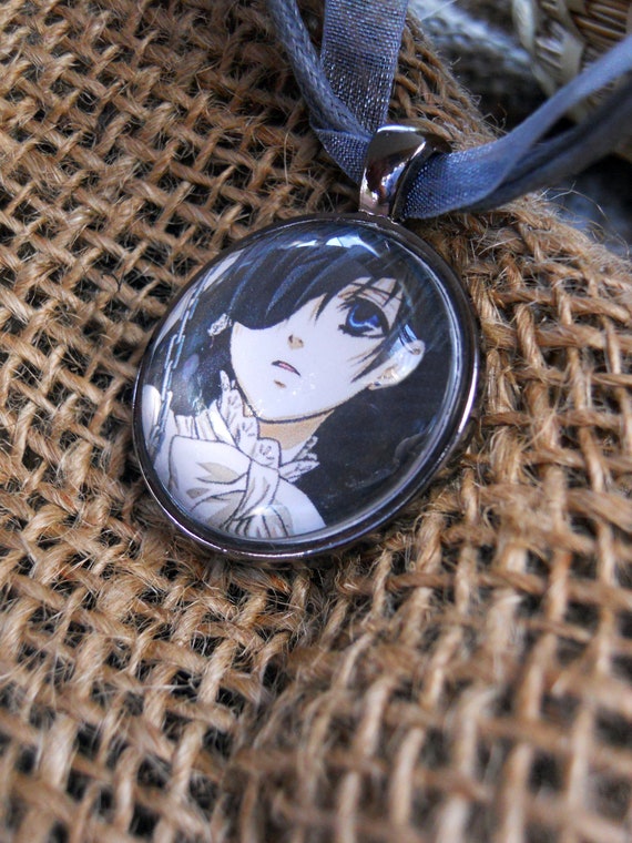Buy Anime Ciel Phantomhive Pendant Necklace With Choice of Bezel Online in India - Etsy Buy Anime Ciel Phantomhive Pendant Necklace With Choice of Bezel Online in India - Etsy