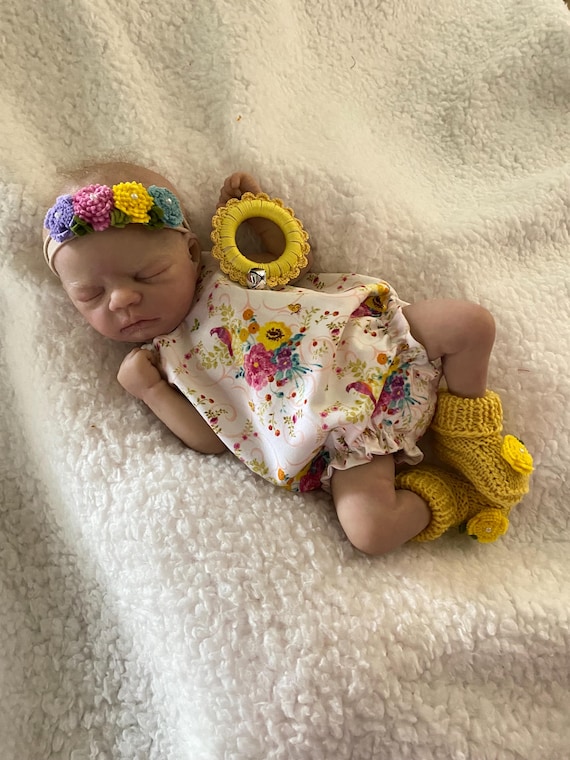 Romper Set for 15” micropreemie