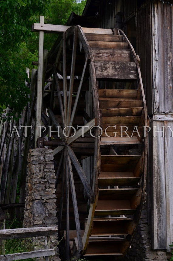 Un Ancien Moulin à Eau En Bois Ou Moulin à Roue En Bois Leau Pour Muraux Pour Décoration Dintérieur Pays Decor Art De Carte De Voeux Pour Les