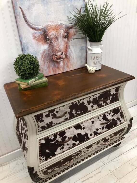 Bombay Chest of Drawers. Southwestern Bedroom Furniture. Faux