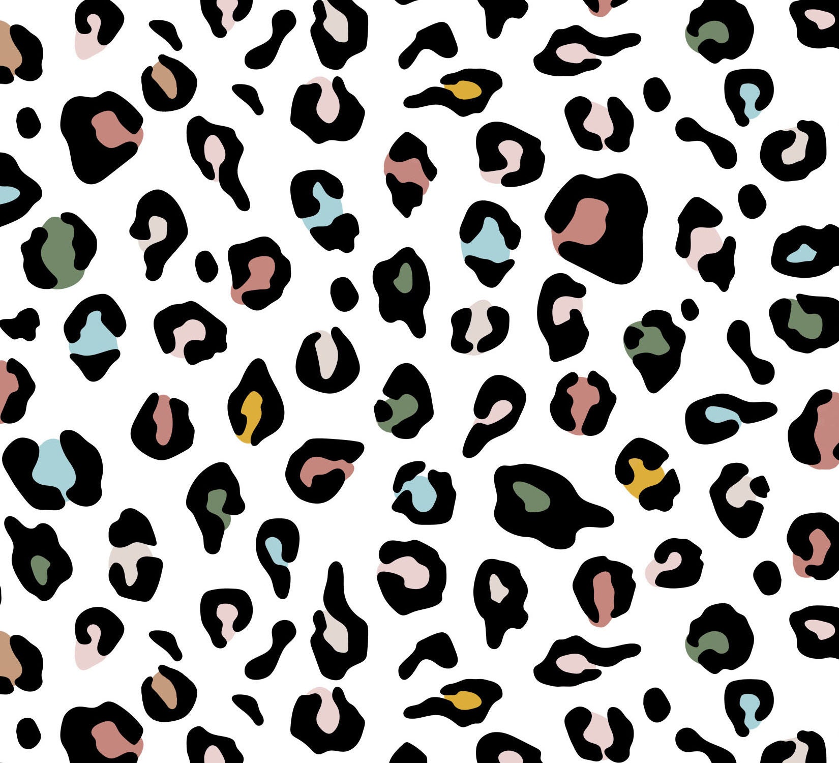 Leopard Print Seamless Pattern Black Spots On A White Background Wild  Animal Imitation Cheetah Or Leopard Skin Vector Illustration Feline  Monochrome Ethnic Pattern Design Simple Drawing Stock Illustration Download  Image Now