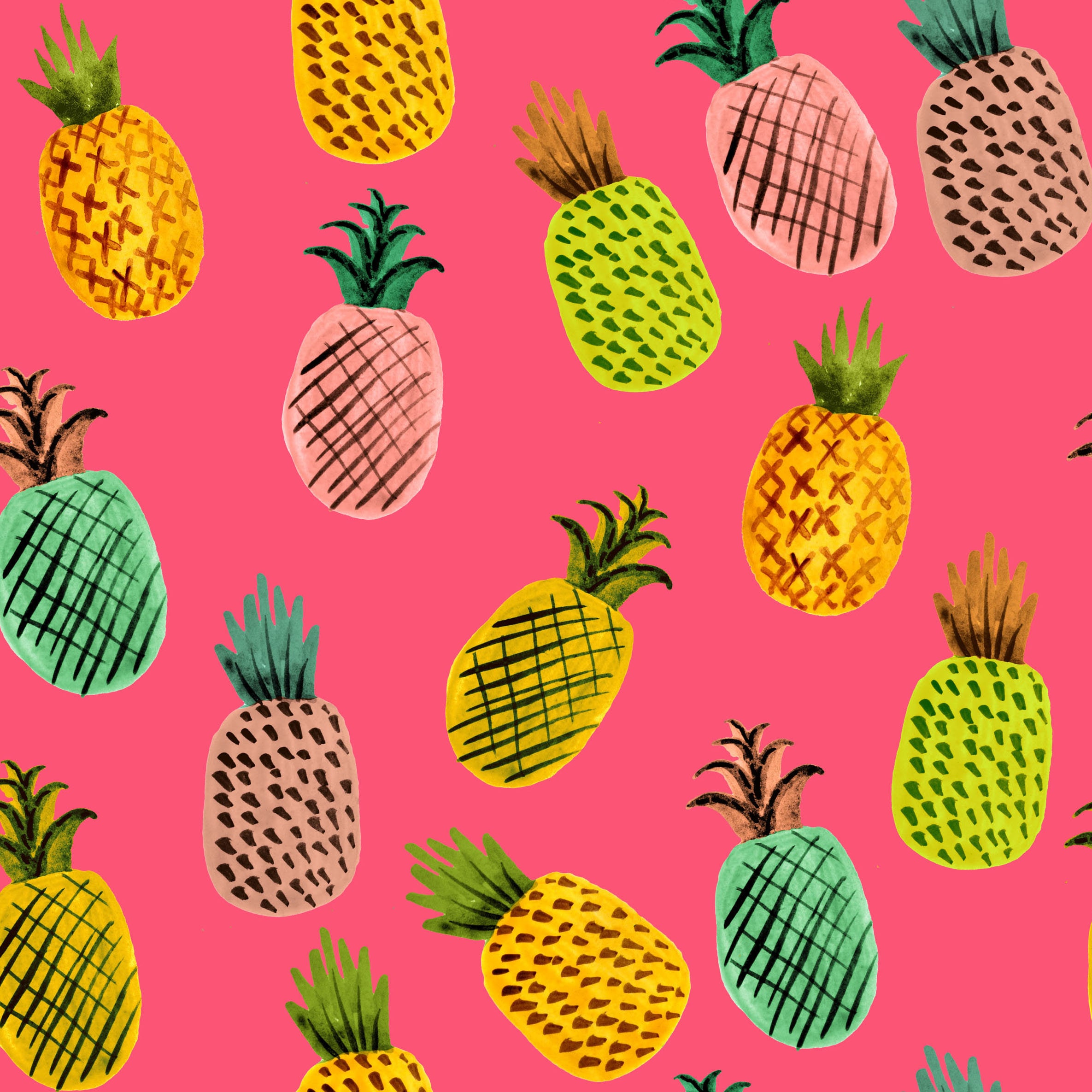 pineapple jersey fabric