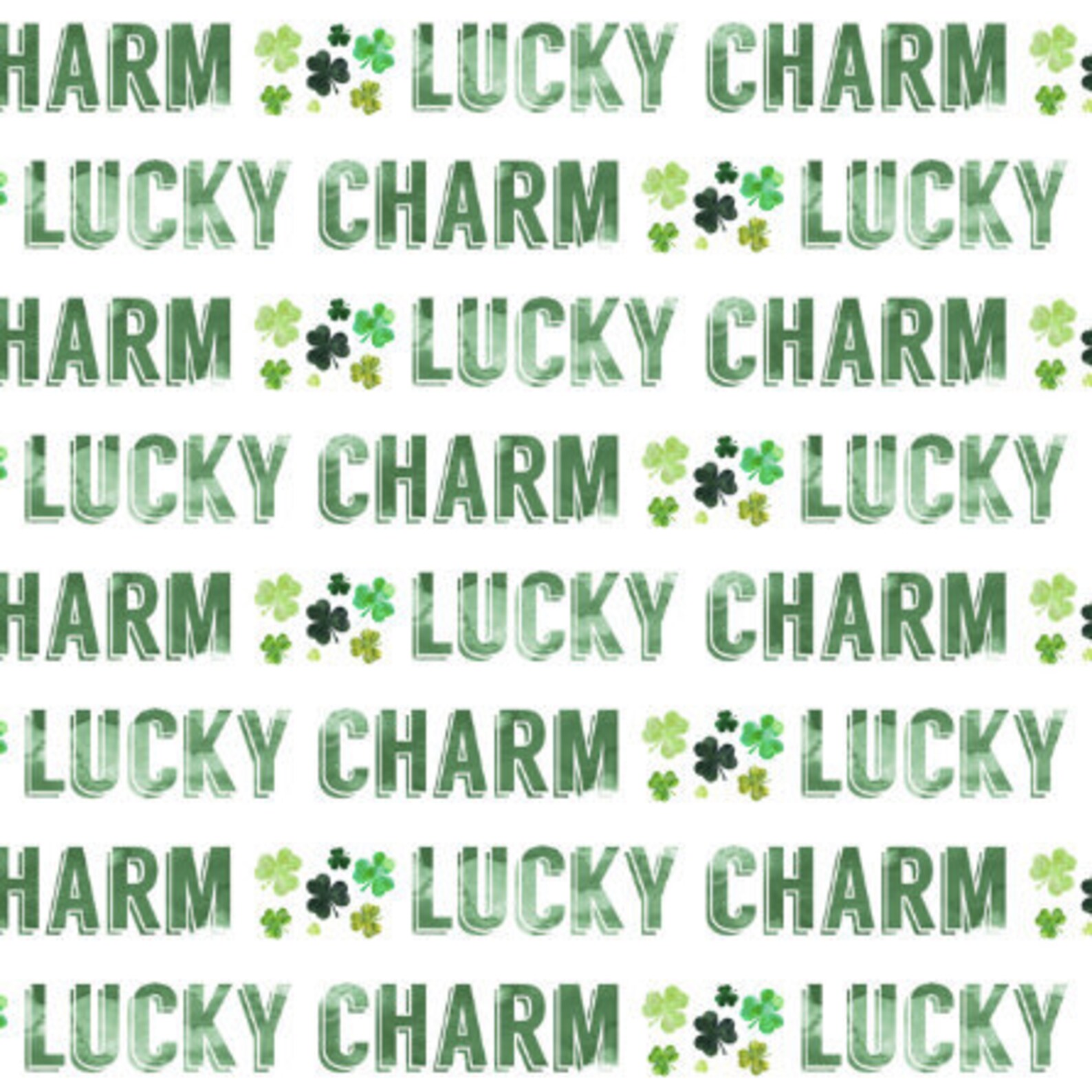 Lucky Charm Fabric by the Yard. Quilting Cotton Minky Jersey Etsy