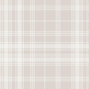 Neutral Plaid Fabric, Greige, Soft Plaid - Quilting Cotton, Sateen, Organic Knit, Minky, Linen Canvas Fabric by the Yard, Checkered