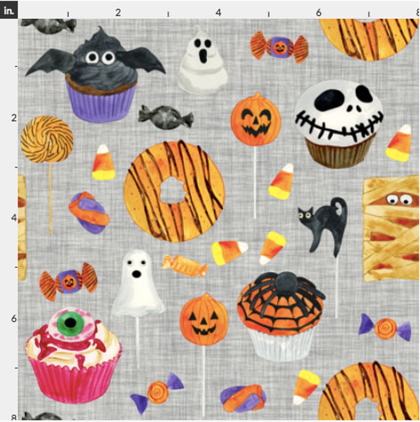 Halloween Fabric by the Yard. Quilting Cotton Minky - Etsy
