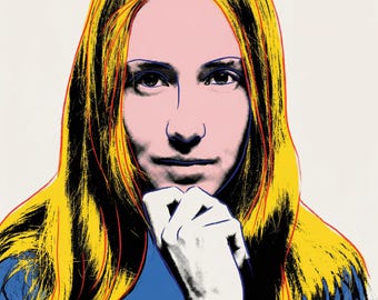 Warhol Style Portrait from Photo – Pop Art Digital File – 24 hours Delivery - Birthday Gift
