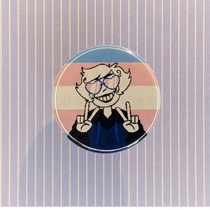 Homestuck: Trans Roxy Badge - Etsy