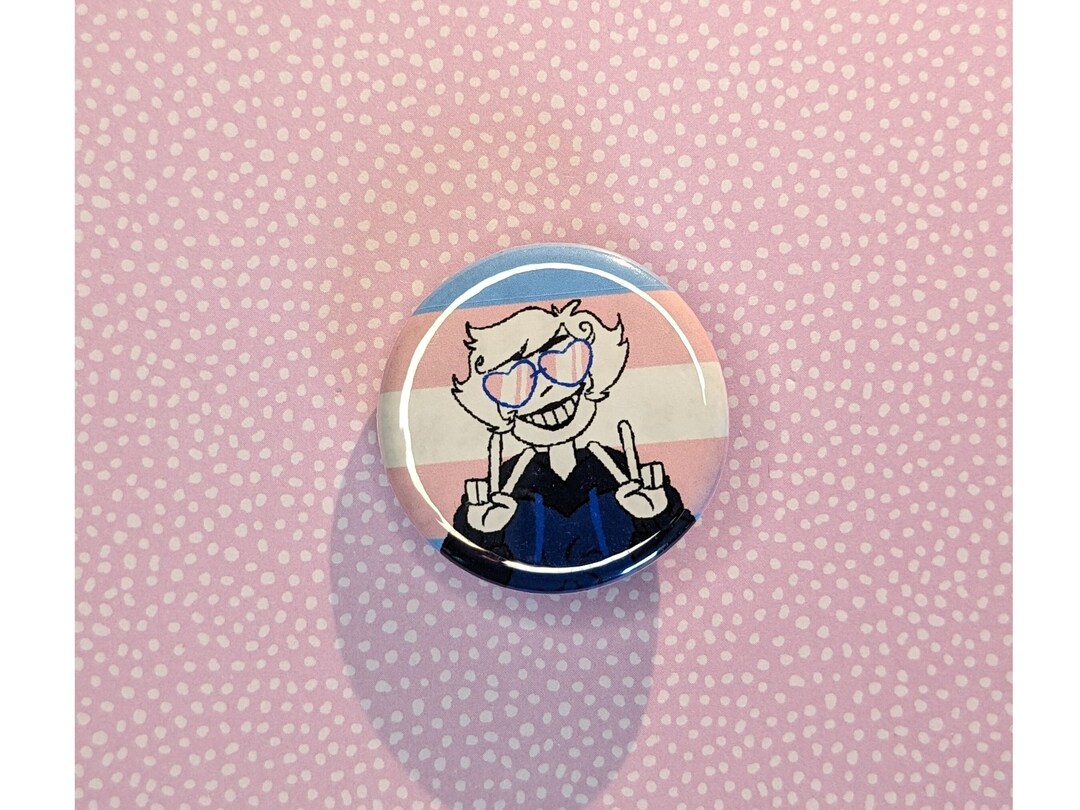Homestuck: Trans Roxy Badge - Etsy