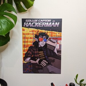 Homestuck: Hackerman Sollux Print - Etsy