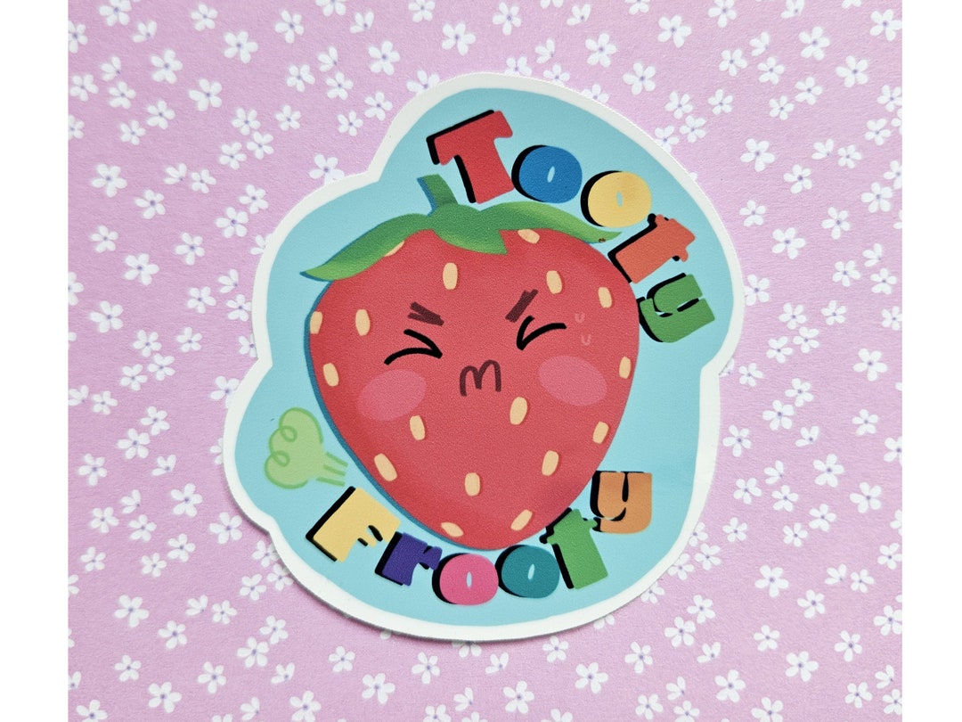 Sticker Frooty Tooty Frooty Sticker - Etsy