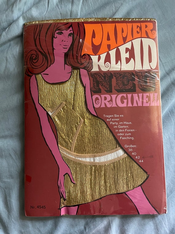 Old paper dress from the 60s! - image 2