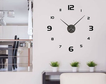 Modern wall clock with