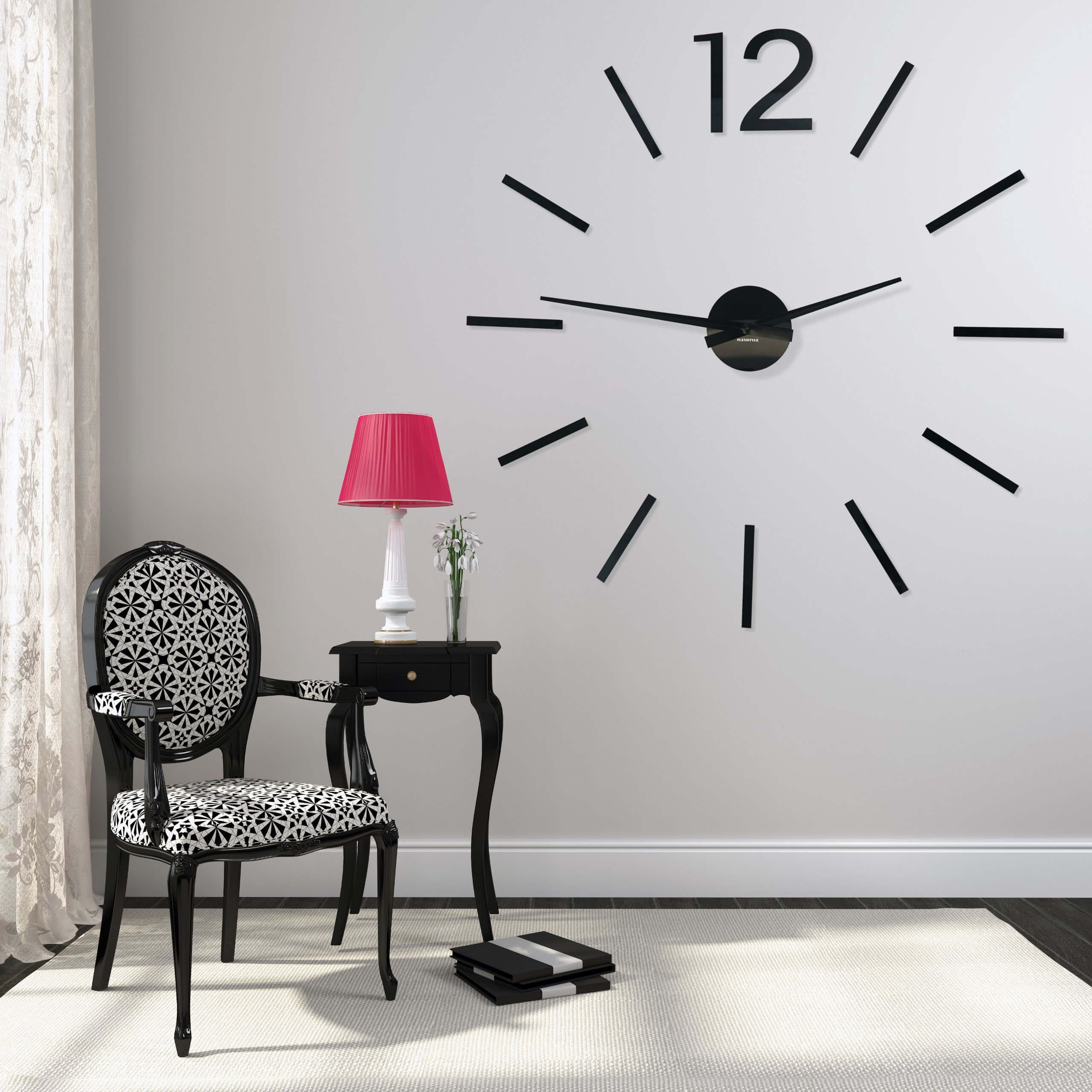 Big Space Wall Clock 100 130 Cm 40 50 In Office Giant Etsy