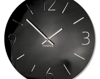 Wall Clock Graceful Time Glossy