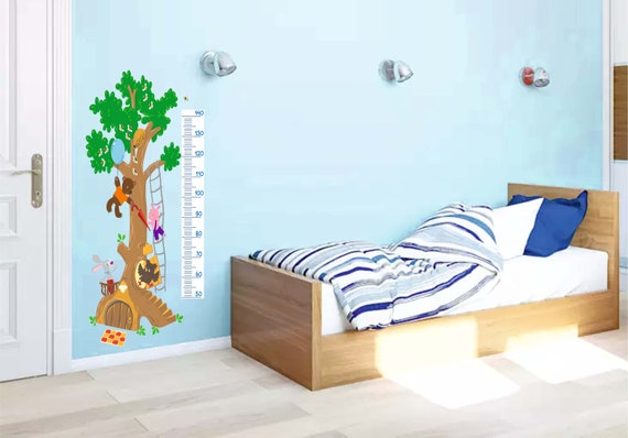 Winnie The Pooh Growth Chart Wall Decal