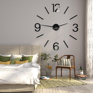Extra grote wandklok 100 - 130 cm / 40 - 50 inch