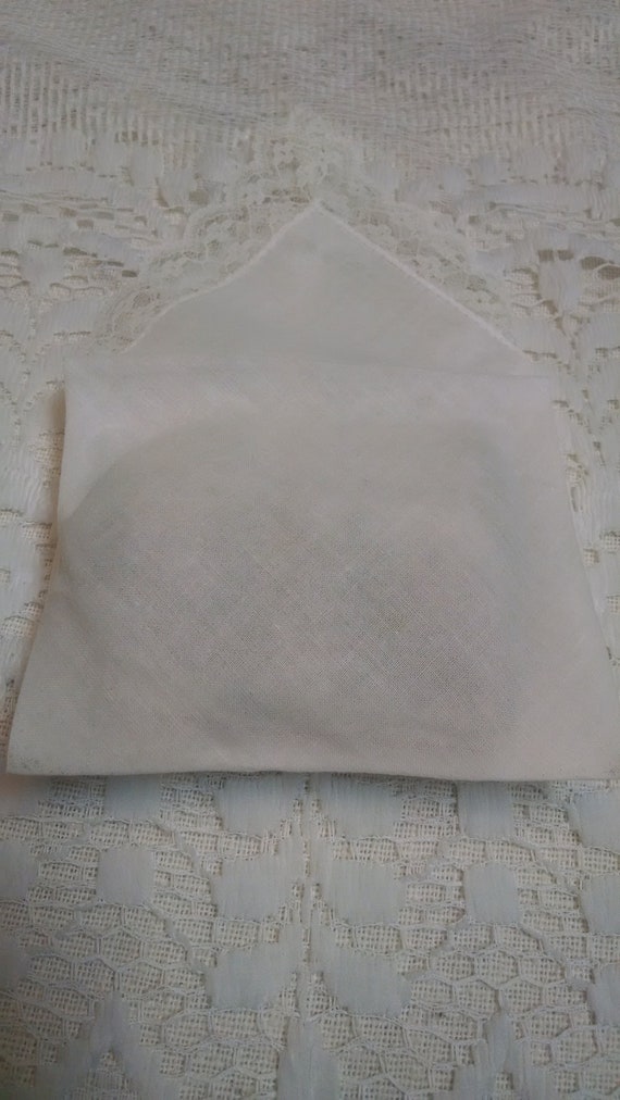 Lovely Vintage Hankie Lavender Sachet Envelope La… - image 6