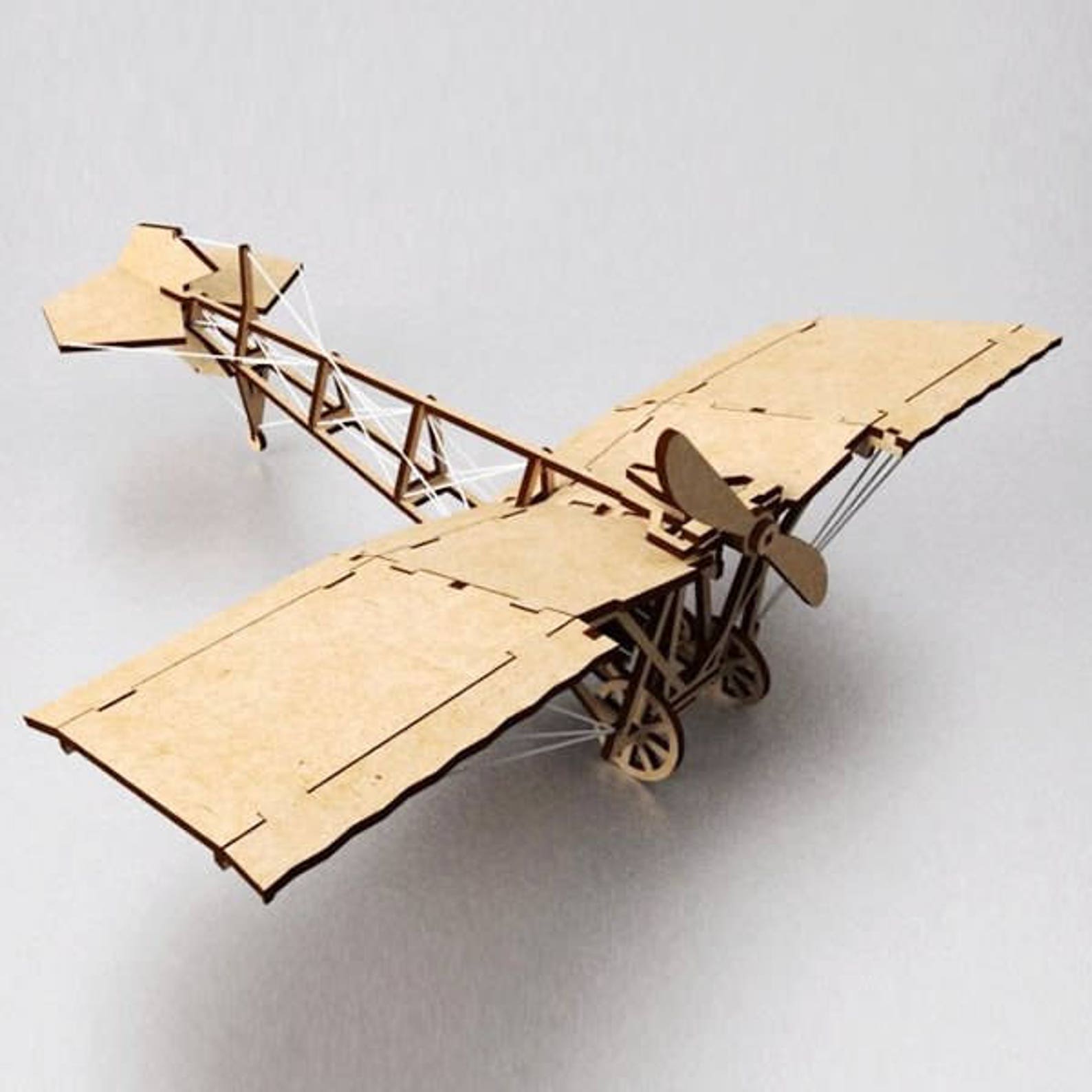 Airplane Model. Laser Cut Vector Model. Instant Download Etsy